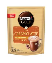 Nescafe Gold 3 in 1 Creamy Latte Rich &amp; Creamy With Milk 12 sticks x 31g - $38.50