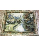 House in the meadow Tapestry - Thomas Kinkade ? - £44.83 GBP