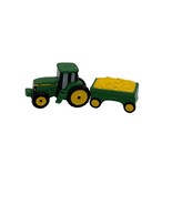 John Deere Salt Pepper Shaker Set Tractor Trailer - $24.74