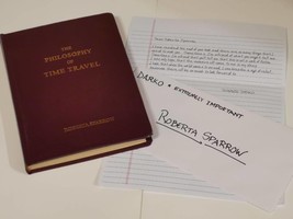 The Philosophy of Time Travel Book Prop Replica - £94.42 GBP