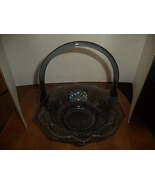 Heavy Blue Candy Dish With Handle - €25,56 EUR