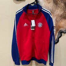 Adidas Nwt Men&#39;s Fc Bayern 21/22 Anthem Jacket Medium - £43.53 GBP
