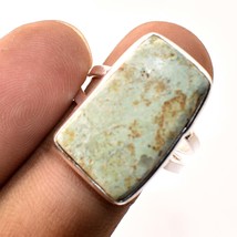 Green Opal Gemstone Handmade Fashion Ethnic Gifted Ring Jewelry 7.50&quot; SA 5118 - £4.14 GBP