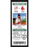 New York Yankees Boston Red Sox 2013 Ticket Alex Rodriquez HR Mariano Ri... - £3.73 GBP