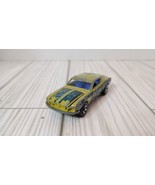 Vintage Hot Wheels 1968 Ford Mustang Olive green, blue interior, racing ... - £5.45 GBP
