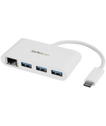Startech HB30C3AGEPD PORTABLE 3 PORT USB-C HUB WITH 3X USB TYPE-A AND GI... - $122.00