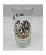 Vintage South Dakota Mt. Rushmore, Badlands, Buffalo Drinking Glass 5.5&quot;... - $9.69