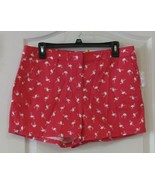 ELLE Tailored Short Hot Pink w/White Flamingo&#39;s Women&#39;s Sz 6-10 NWT MSRP$40 - $24.25