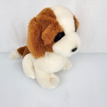 Russ Berrie St. Bernard &quot;BRANDY&quot; Plush Dog Puppy 10&quot; Soft White Brown Bl... - £46.54 GBP