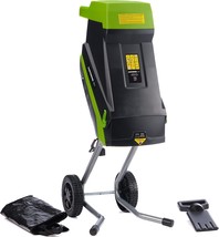 Green/Black 15-Amp Electric Corded Chipper/Shredder From Earthwise (Gs015). - £200.06 GBP