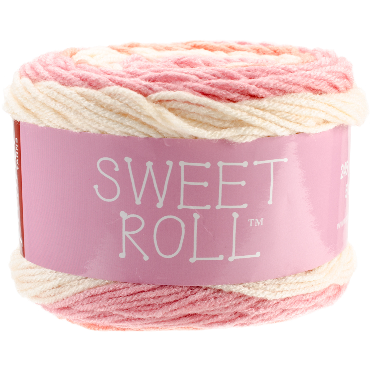 Premier Yarns Sweet Roll Yarn Peaches  and Cream Pop - $18.35