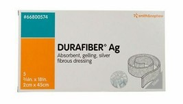 Durafiber AG Dressings 2cm x 45cm  x 5 | 386-2810 - £49.88 GBP