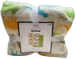 Blanket 44th Street Fabric Co. No Sew Throw Kit 48 x 60 NWT Dinosaurs - $223.49 MXN