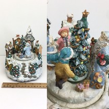 Vtg Winter Wonderland Christmas Holiday San Francisco Music Co Music Figurine - £14.70 GBP