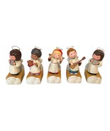 Hallmark Christmas Pageant Wireless Angel Choir Set of 5 Tested Working EUC - $1,467.46 MXN