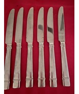 Reed &amp; Barton 18/10 DUXBURY Flatware 6 Dinner Knives 18/10 - $39.17 CAD