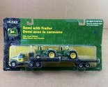 John Deere - 5934 Vintage Semi Truck Trailer &amp; ( 2) 5020 Diesel Tractors... - $64.99