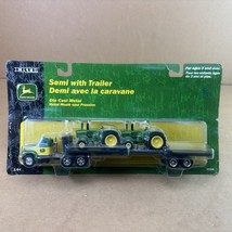 John Deere - 5934 Vintage Semi Truck Trailer &amp; ( 2) 5020 Diesel Tractors -Sealed - £50.83 GBP