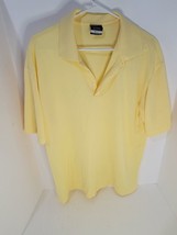 Nike Golf Dri Fit Large Yellow Polo - $7.84