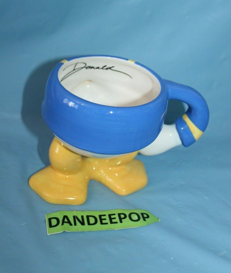 Walt Disney Parks Official Donald Duck Footed Drinking Mug Cup - $24.74
