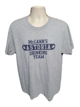 McCanns Astoria Drinking Team Adult Large Gray TShirt - £17.39 GBP