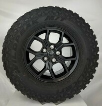 New Takeoff Jeep Wrangler Rubicon 17&quot; Black OEM Wheels Falken Tires Set ... - $1,975.05