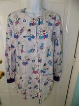 Landau Artworks Colorful Singing Bunnies W/Toothbrushes Scrub Size S Wom... - $23.40