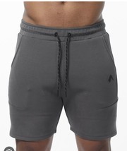 Alphalete Men&#39;s Elmts Athletic Short - Charcoal Size Medium - $26.18