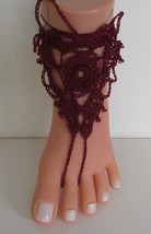 crochet barefoot sandals - $13.86