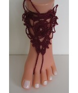 crochet barefoot sandals - £10.90 GBP