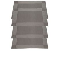 Place Mats United Office 4 pcs Table Place Mats Gray - $9.66 CAD