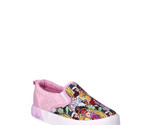 Disney Princess Girls Low Top Slip-On Twin Gore Sneakers, Multicolor Size 7 - $25.73