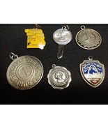 6 Sterling Silver Missouri Themed Charms for Bracelet VINTAGE - $40.74 CAD