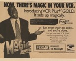 The Magic Hour Talk Show Print Ad Vintage Magic Johnson TPA2 - £4.71 GBP