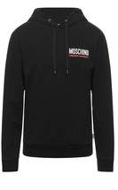 Moschino Underweare Black Men&#39;s Hoodie Cotton Sweater Shirt  Size US XL ... - £161.61 GBP