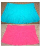 Steve &amp; Barry&#39;s Corduroy Micro Mini Hipster Skirt in Aqua or Hot Pink XS... - £20.02 GBP