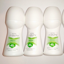 3 AVON On Duty Fresh Deodorant 48 Hour Roll-On 50ml / 1.69 oz For Women 3 Pack - £9.10 GBP