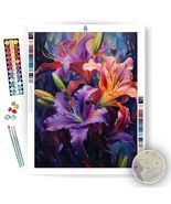 Colorful Lily - Paint by Numbers - £23.62 GBP+