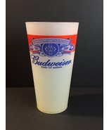 Budweiser King of Beers White Plastic Tumbler with Logo - £6.20 GBP
