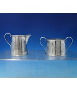 Colonial by Woolley Sterling Silver Sugar and Creamer Set 2pc Handmade (... - $7,149.26 MXN
