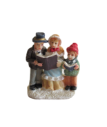 Christmas Village Figurine Man Woman Couple Family Child Boy Son Carolin... - $9.99