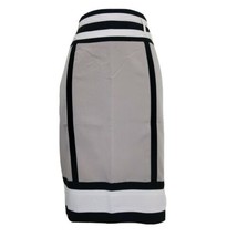 Worthington Skirt, Beige w/Black Border - £31.04 GBP