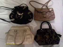 [P9] Lot Of 4 Purses, Handbags, Shoulder - £15.68 GBP
