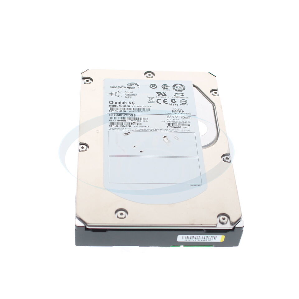 Seagate ST3400755SS-TL 400GB SAS 10k 3.5&quot; Hard Drive Cosmetic Flaw - $19.99