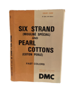 DMC Six Strand Pearl Cotton Color Card 200 Colors 5th Edition - $15.88 CAD