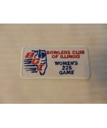 Bowlers Club of Illinois Women&#39;s 225 Game Patch from the 90s Silver Border - £7.85 GBP