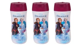 Disney Frozen II Frosted Berry Scented Shampoo 8oz (3 Pack) - £25.57 GBP