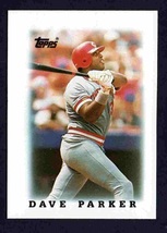 Cincinnati Reds Dave Parker 1988 Topps Mini League Leader Baseball Card #48 nm ! - £0.39 GBP