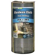 Galvanized Metal Hardware Cloth, 24&quot; x 100&#39;, 1/4&quot; Mesh Fencing, 23 Gauge... - $164.13 CAD