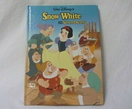 WALT DISNEY&#39;S SNOW WHITE &amp; THE SEVEN DWARFS 1993 HARD COVER BOOK - £5.56 GBP